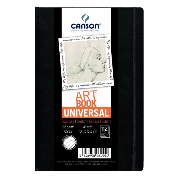 CANSON Carnet de croquis ART BOOK 1557, A5