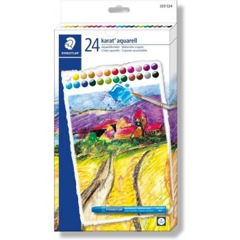 24 karat aquarell crayon