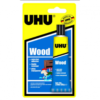 UHU Wood Glue Adhesive 27ml