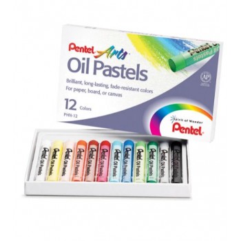 oil pastel 12st - pentel