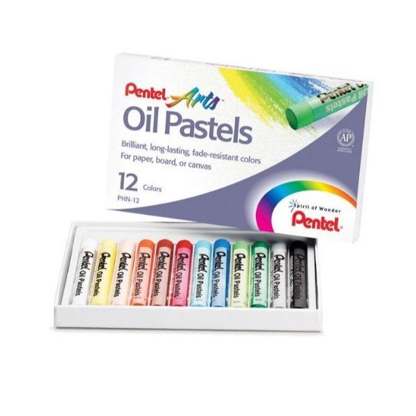 TMISHION pastels tendres 26 pièces Pastels à l'huile 24 couleurs