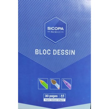 Bloc Dessin Scopa  A5 30...